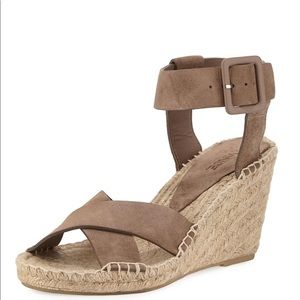 Vince Stefania Espadrille Wedge Sandal-Taupe